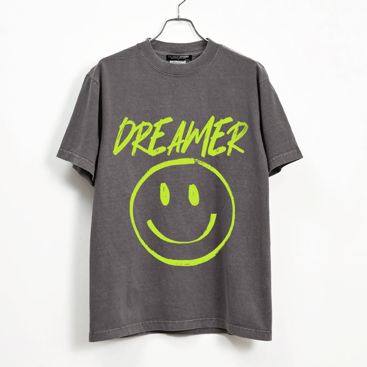 Dreamer Smiley Garment Dye Tee